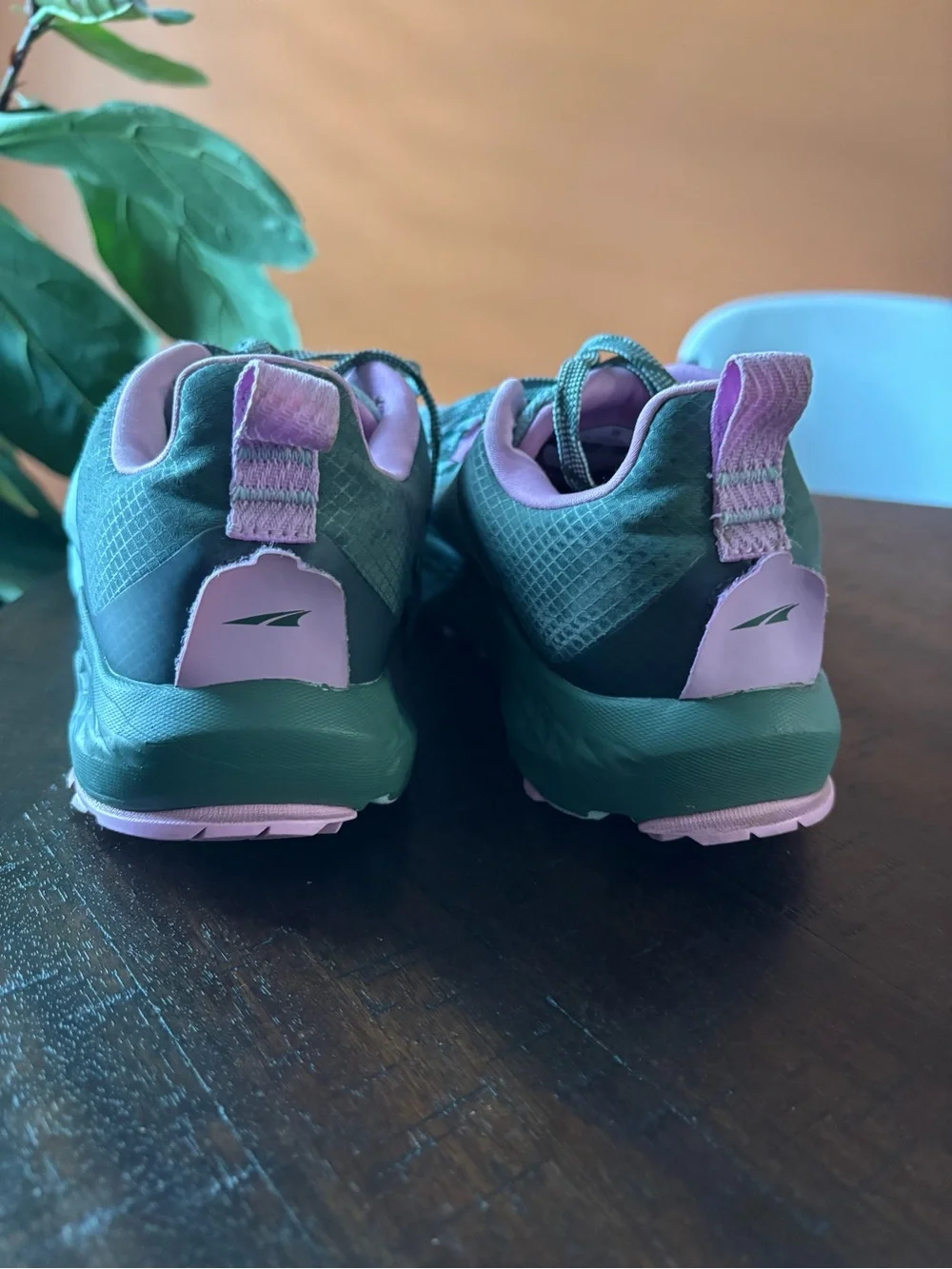 7.5 Women’s Altra Athletic Shoes- Light Green with Labender Accents
